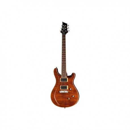 Harley Benton CST-24 Amber Stripes