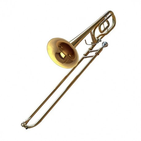 Trombón doble Baldassare 6421L-1 con transpositor - color dorado