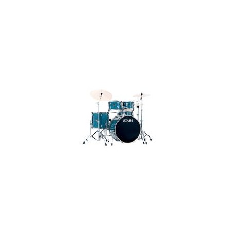 Batería acústica Tama Imperialstar IP58H6W - Hairline Azul