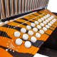 Acordeón hohner Corona II Los Tigres del Norte - Orange