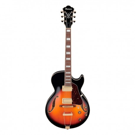 Guitarra eléctrica Ibanez Hollowbody AG75G - Brown Sunburts
