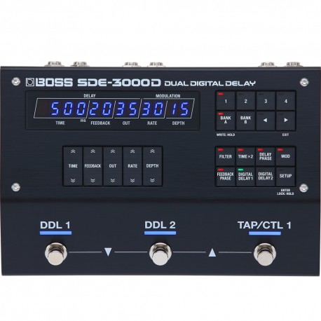 Pedal de efecto Boss SDE-3000D Dual Digital Delay