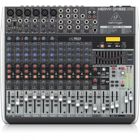 Behringer Xenyx QX1832USB Mesa de Mezclas USB