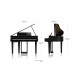 Piano Digital de cola Roland GP-6 -Polished Ebony