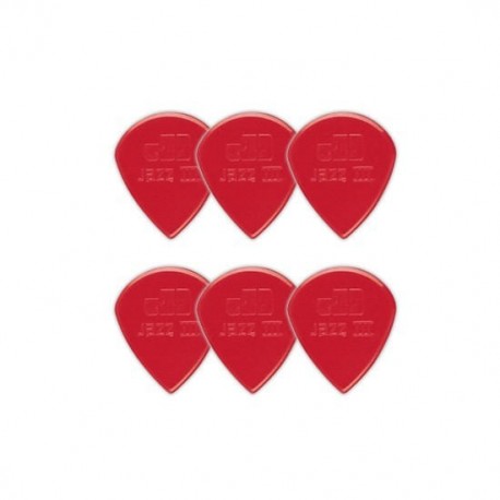 Pack de 6 uñetas Dunlop 47P3N JAZZ III
