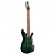 Guitarra eléctrica Ibanez KIKOSP3 - Signature Kiko Loureiro - Transparent Emerald Burst