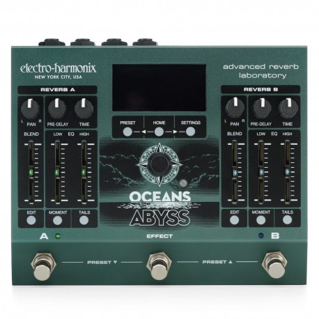 EHX Oceans Abyss Advanced Reverb Laboratory