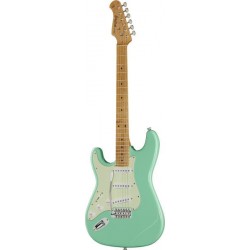 Harley Benton ST-62CC MN LH Seafoam Green para Zurdos