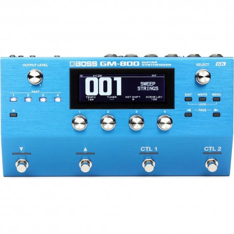 Pedal Sintetizador De Guitarra Boss GM-800