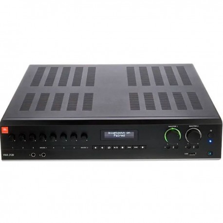 Amplificador mezclador JBL VMA2120 de 8 entradas x 60/120 W de salida