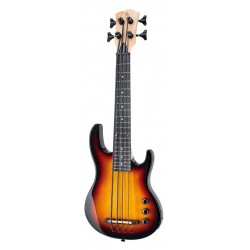 Harley Benton Solid UkeBass Sunburst