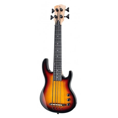 Harley Benton Solid UkeBass Sunburst