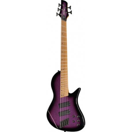 Harley Benton MSB-5 Amethyst Sparkle