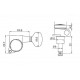 Guyker Set Clavijas GK-D-07SP Cromo 6R