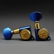 Guyker Set Clavijas GK-D-434SP Botón azul + dorado + azul 6R