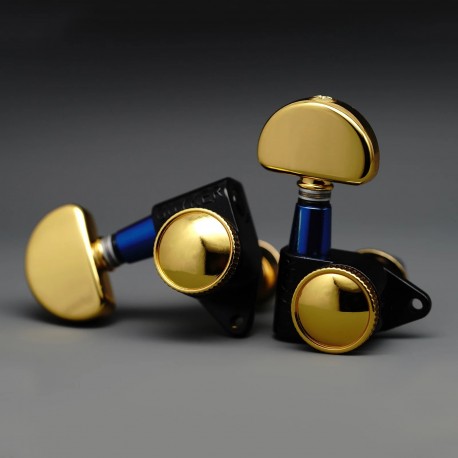 Guyker Set Clavijas GK-D-502SP Botón oro  + oro + negro 3R3L