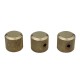 Guyker Knob CKB003 Negro con Oro 3 piezas para Bajo