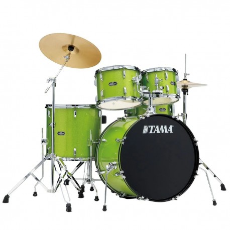 Batería acústica TAMA Stagestar ST52H5C - Lime Green Sparkle