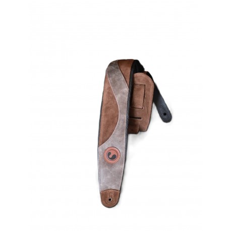 Ergostraps DualTone Strap 3″ Crackle & Chocolate Suede