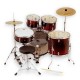 Set de batería acústica PowerDrums CPJ-5 FKR - Red