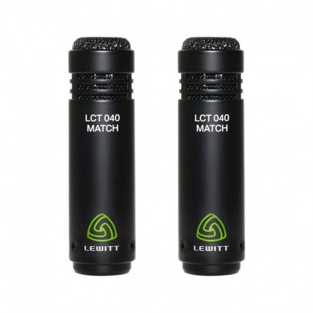Lewitt LCT 040 Match Stereo Pair - Par de micrófonos condensador MP