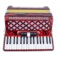 Acordeón Baldassare 72 Bajos color rojo - 2353 RD