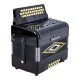 Acordeón Baldassare de botones 12 bajos color negro - 3112G BK
