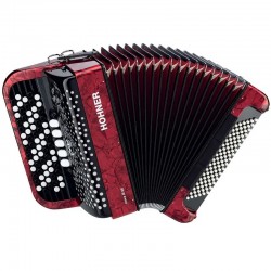 Acordeón Hohner Nova III 96 A4173 - Rojo