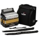 Acordeón Diatónico Hohner Corona II FBbEb - A56411 - Negro Lacado