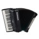Acordeón Cromático Hohner Bravo III 96 A16722 - Negro