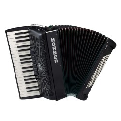 Acordeón Cromático Hohner Bravo III 96 A16722 - Negro