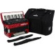 Acordeón Cromático Hohner Bravo III 96 A16732 - Rojo