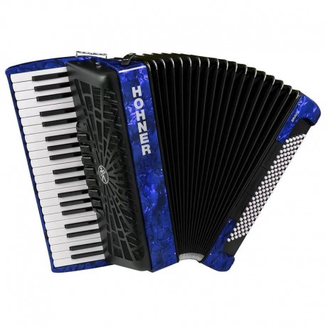 Acordeón Cromático Hohner Bravo III 120 A16842 - Azul