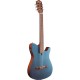 Guitarra electroacústica Ibanez FRH10N Thinline - Indigo Blue Metallic Flat
