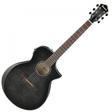 Guitarra Electroacústica Ibanez AEWC400 AMS - Amber Sunburst High Gloss