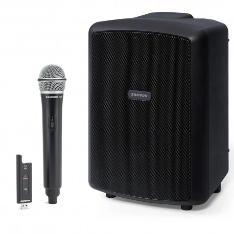 Sistema Audio Portátil C/Mic Y BT Samson Expedition Explor - 8" - 200w
