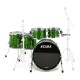 Shell Pack Tama Starclassic Walnut/Birch WBS52RZS - Lacquer Shamrock Oyster