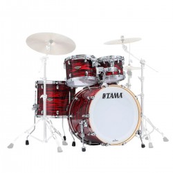 Shell pack TAMA WBR42S Starclassic Walnut/Birch 4 piezas - Red Oyster