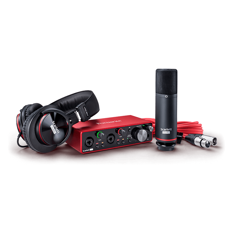 Focusrite Scarlett Studio セット Focusrite Scarlett Solo Studio 4th Gen オーディオ
