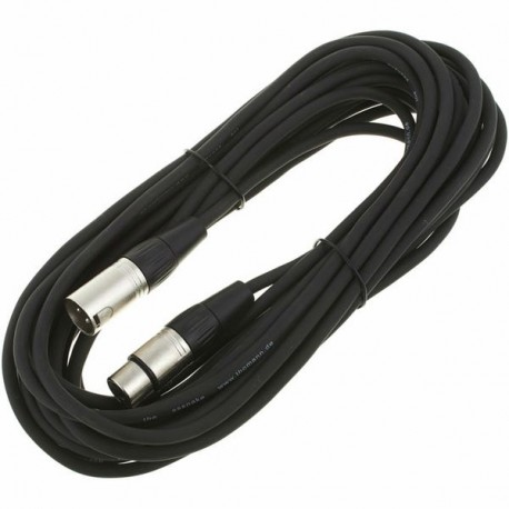 Cable de micrófono the sssnake SM10BK