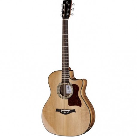 Harley Benton Custom Line Baritone CLG-414BCE NT