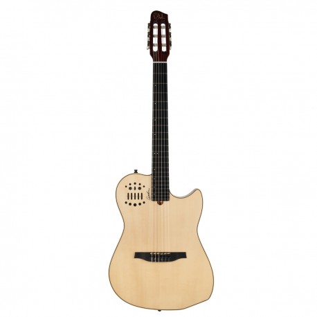 Godin Multiac Nylon Natural HG con Soft Case