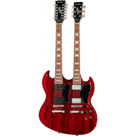 Harley Benton DC-Custom 612 Cherry