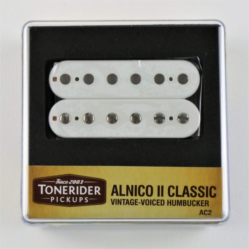 Alnico II Classics Humbuckers Bridge FSpaced Blanca Armonicos.cl