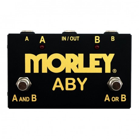 MORLEY ABY スイッチャー Morley ABY Selector / Combiner Switch Gold series - Armonicos.cl