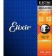Elixir Cuerda Guitarra Electrica 12-52 Nanoweb Nickel