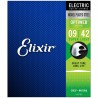 Elixir Cuerdas Guitarra Electrica 09-42 Optiweb Nickel