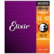 Elixir Cuerdas Guitarra Acustica 11-52 Phosphor Bronze Nanoweb