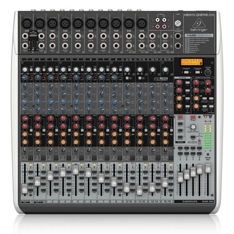 307 BEHRINGER XENYX 2442FX アナログミキサー Behringer Xenyx QX 2442 USB - Armonicos.cl