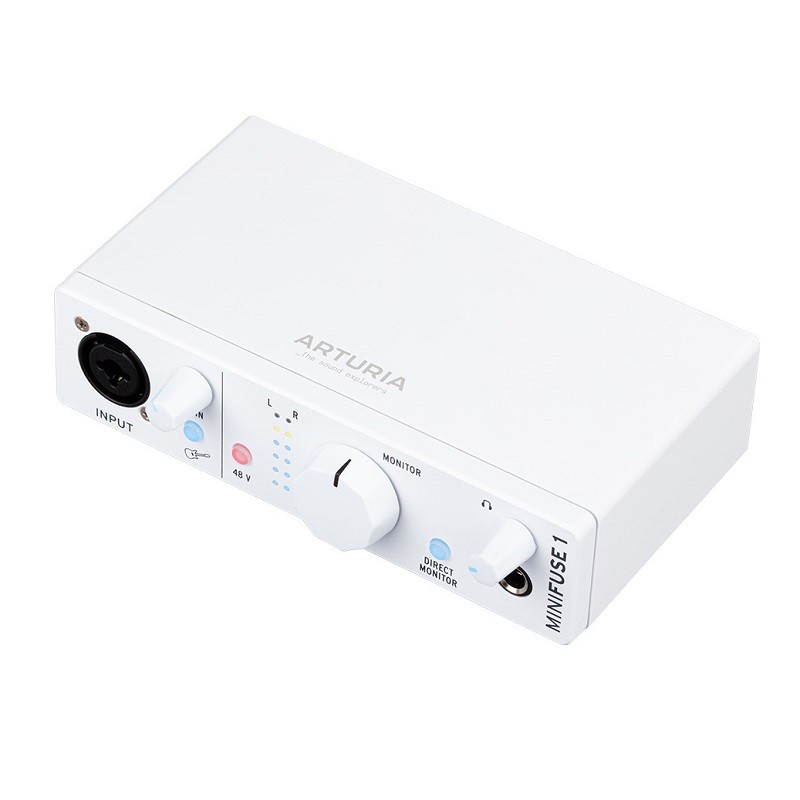 ARTURIA MINIFUSE 1 オーディオインターフェース Arturia MiniFuse 1 Blanco - Armonicos.cl